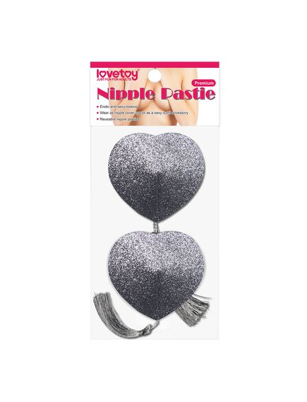 Пестисы Glitter Heart Tassel Nipple Pasties , изображение 2