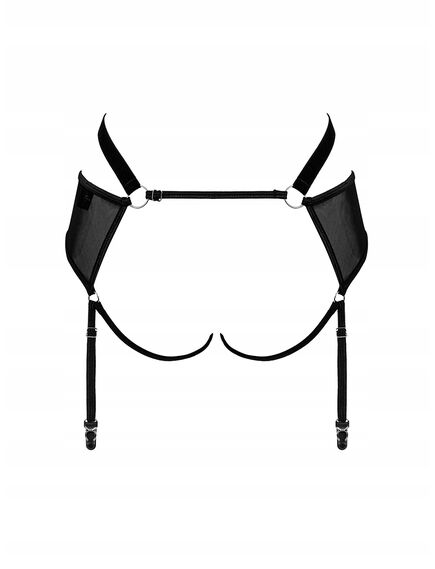 Obsessive Allunes открытый пояс для чулок S/M, Выберите размер : S/M , изображение 4