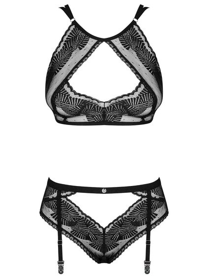 Сексуальный комплект Obsessive ALLASTIA SET (S/M), Выберите размер : S/M , изображение 3