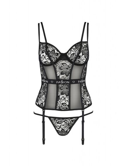 Корсет "Leticia" (S/M, Черный) , изображение 3