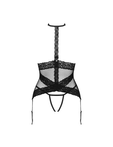 Корсаж с открытой грудью "Lacrisia" black, M/L, Выберите размер : M/L , изображение 3