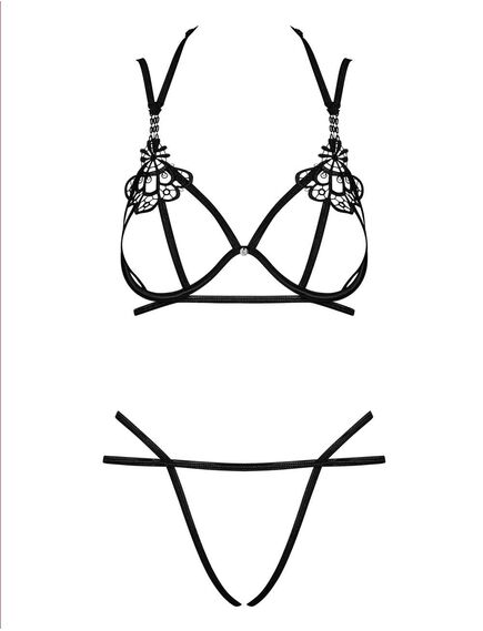 Открытый комплект Obsessive BADOSSA SET (L/XL), Выберите размер : L/XL , изображение 3