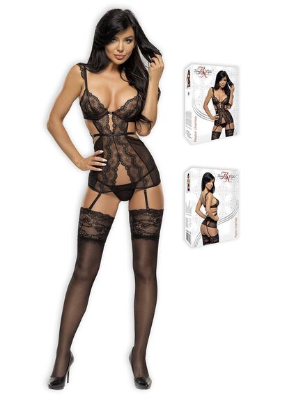 Корсаж и трусики "Peyton", S/M , изображение 4