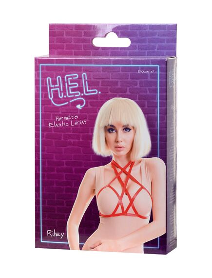 Стреп портупея H.E.L. "Riley" красный, OS , изображение 2