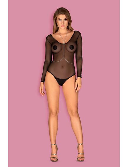 Серебристое украшение на тело со стразами , изображение 3