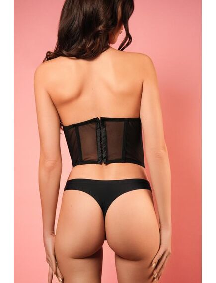 Корсет с косточками и открытой чашкой (пэстисы в подарок) , изображение 3