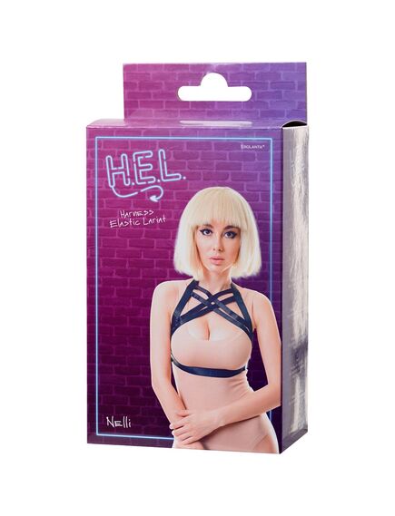 Стреп H.E.L. Nelli, текстиль, чёрный, OS , изображение 3