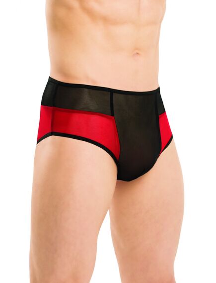 ТРУСЫ МУЖСКИЕ разм. 54-56, цвет черный с красным 