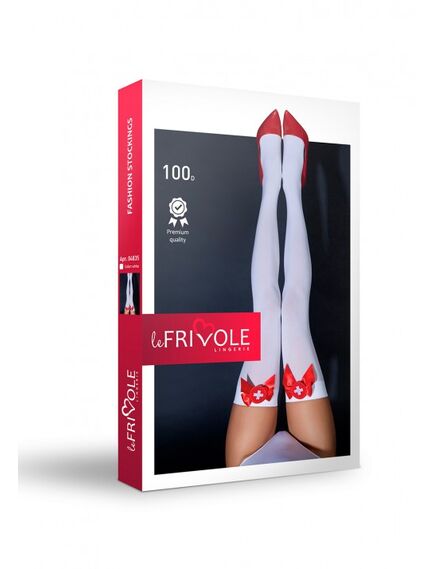 Чулки медсестры с бантиками, S/M , изображение 2