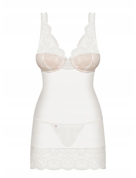 Белая сексуальная сорочка S/M , изображение 3