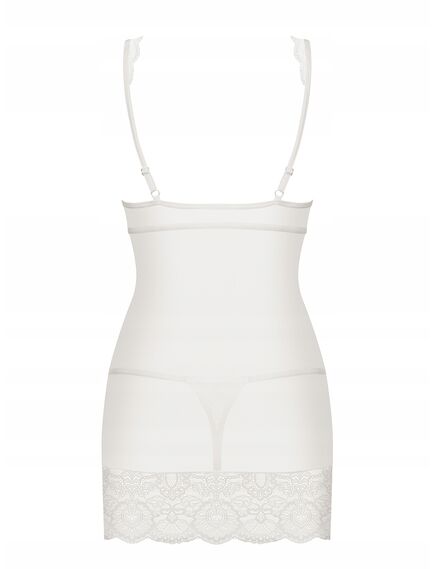 Белая сексуальная сорочка S/M , изображение 4