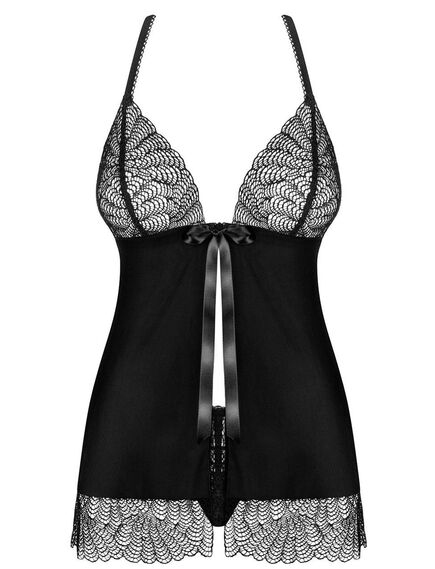 Бэби-долл с трусиками Obsessive CHICCANTA BABYDOLL (S/M), Выберите размер : S/M , изображение 3