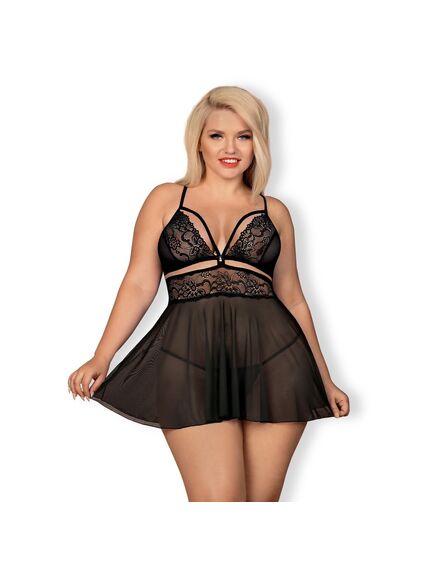 Сорочка "838-BAB-1" Black, XXL 
