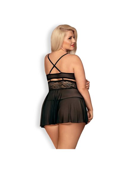 Сорочка "838-BAB-1" Black, XXL , изображение 2