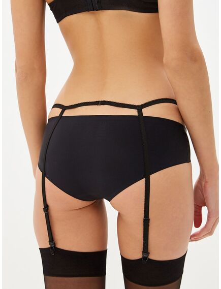 Интригующий пояс для чулок с красным кружевом (Hold on love) (L/XL), Выберите размер : L/XL 