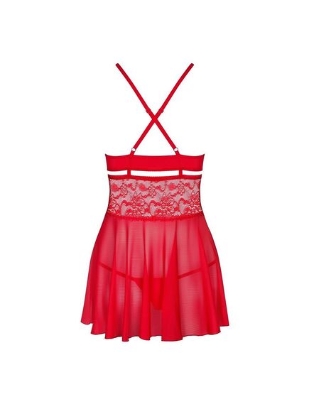 Сорочка "838-BAB-3" Red, L/XL , изображение 4