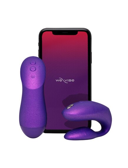 Вибратор для пар We-Vibe Chorus Pro фиолетовый , изображение 2