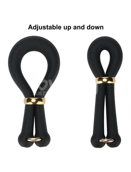 Эрекционное кольцо с подхватом за мошонку "AnyFit" , изображение 2