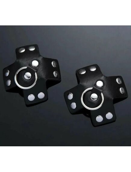 Пэстисы из искусственной кожи с металлическим кольцом , изображение 2