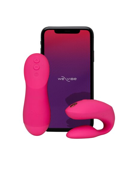 Вибратор для пар We-Vibe Chorus Pro розовый , изображение 2