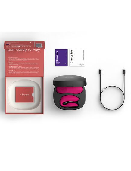 Вибратор для пар We-Vibe Chorus Pro розовый , изображение 6
