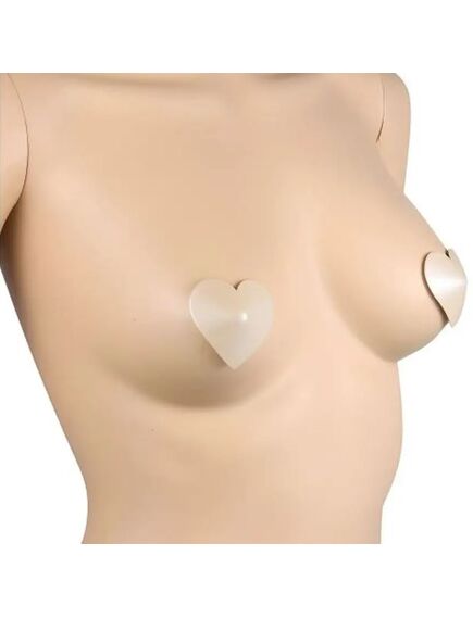 Пэстисы в форме сердца перламутрово-бежевый , изображение 3