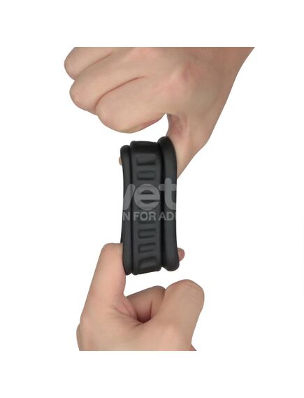 Эрекционное кольцо с поддержкой за мошонку , изображение 4