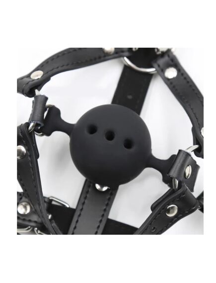 Кляп силиконовый с крючками для носа , изображение 3