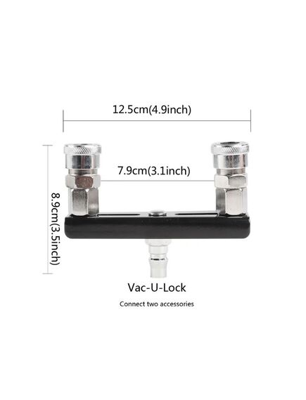 Адаптер двойной для насадкок на секс-машину , изображение 2