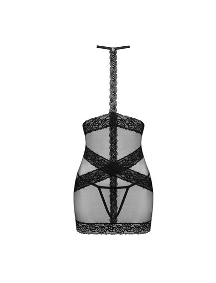 Сорочка с открытой грудью "Lacrisia" black, XL/XXL, Выберите размер : XL/XXL , изображение 3