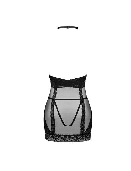 Сорочка с открытой грудью "Lacrisia" black, XL/XXL, Выберите размер : XL/XXL , изображение 4