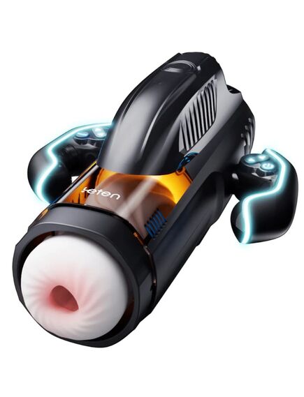 Автоматический мастурбатор Leten Bermudа с функциями, сжатие, фрикции и подогрев , изображение 2