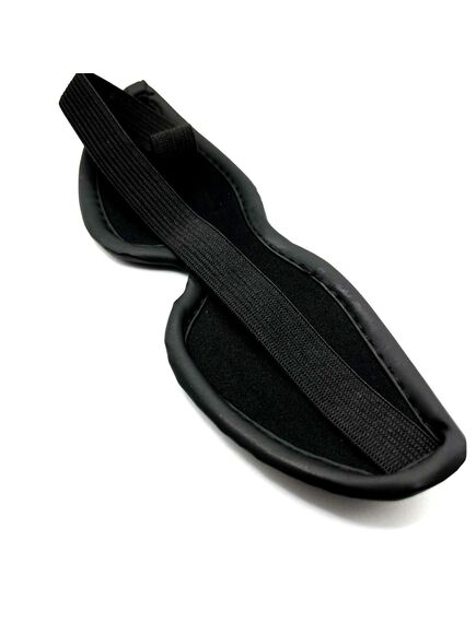 Маска на глаза мягкая, чёрная , изображение 2