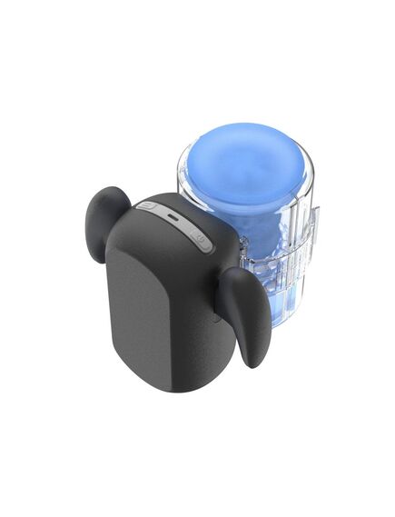 Инновационный робот-мастурбатор Black Knight с массажем бусинами , изображение 7