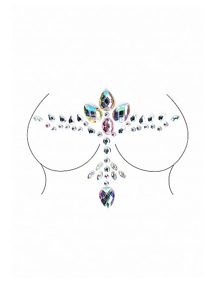 Юбка в сеточку с завышенной талией и ослепительная наклейка , изображение 5