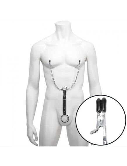 Зажимы для сосков с ремешком и кольцом , изображение 2