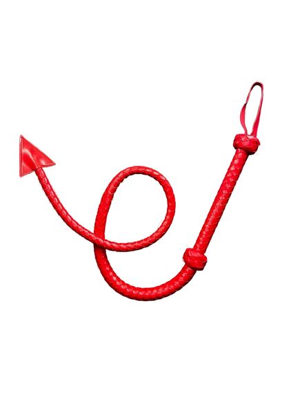 Кнут из искусственной кожи, 130 см , изображение 2