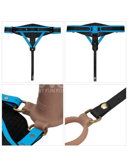 Фаллопротез 3в1,"RealFeel Set" 22,8 см, размер L/2XL , изображение 4