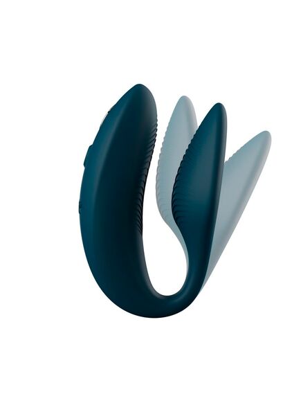 Вибратор для пар We-Vibe Sync 2 зеленый, в комплекте батарейка для пульта , изображение 5