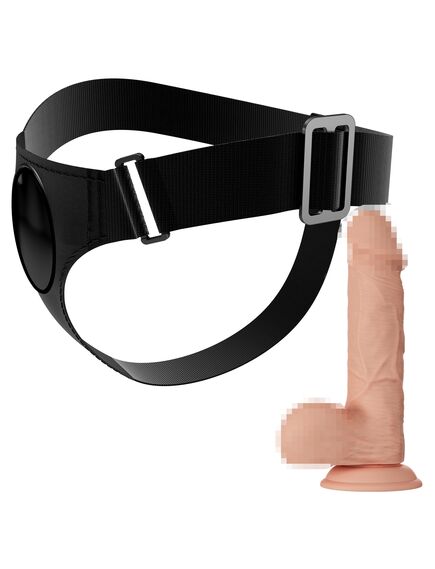 Страпон с фиксацией на присоске 21,8 см "Jerry" , изображение 5