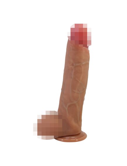 Реалистичный фаллоимитатор "Mendel", 25,5 см , изображение 3