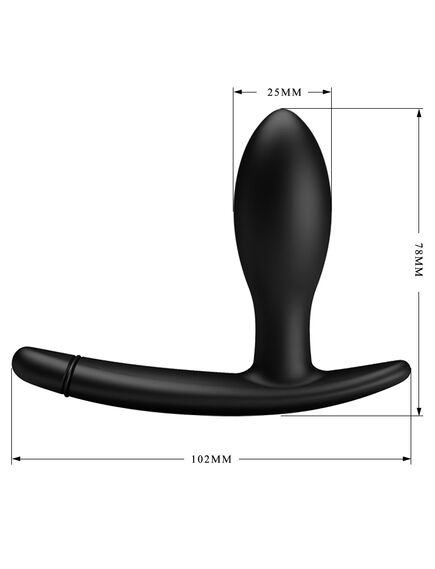 Анальная пробка с подкачкой "Drake", черная , изображение 5