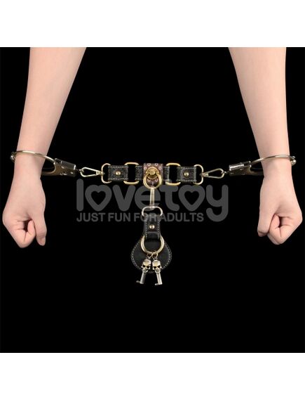 Наручники Rebellion Reign из тяжелого металла (бронза) , изображение 5