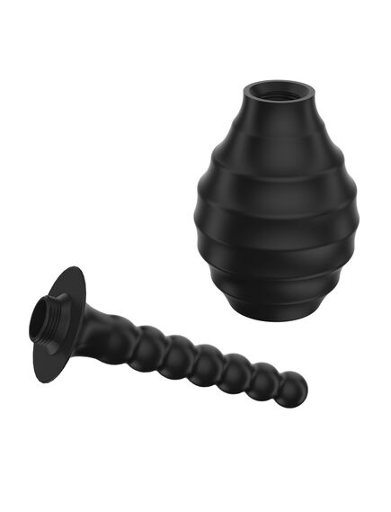 Анальный душ с гибкой насадкой MRPLAY, черный , изображение 5