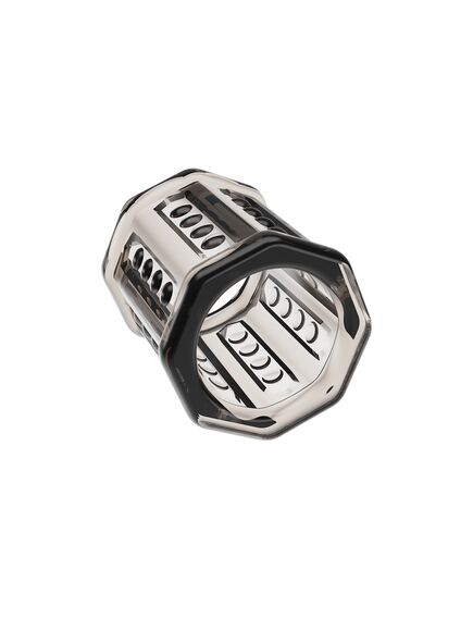 Насадка-эрекционное кольцо открытая с пупырышками , изображение 3