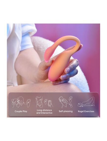 Виброяйцо "Flamingo Max" +APP с управлением через телефон , изображение 7