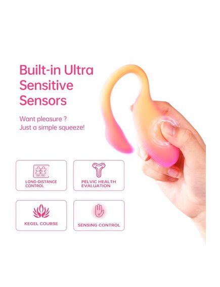 Виброяйцо "Flamingo Max" +APP с управлением через телефон , изображение 8