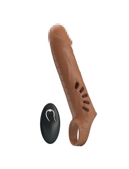 Насадка удлиняющая со съемной вибропулей и пультом Д/У, 12 режимов, 24,3 см , изображение 2