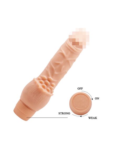 Реалистичный вибратор "Barbara", 19,5 см , изображение 8