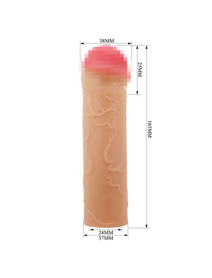 Насадка удлиняющая "Nile", телесный, 16,5 см , изображение 5